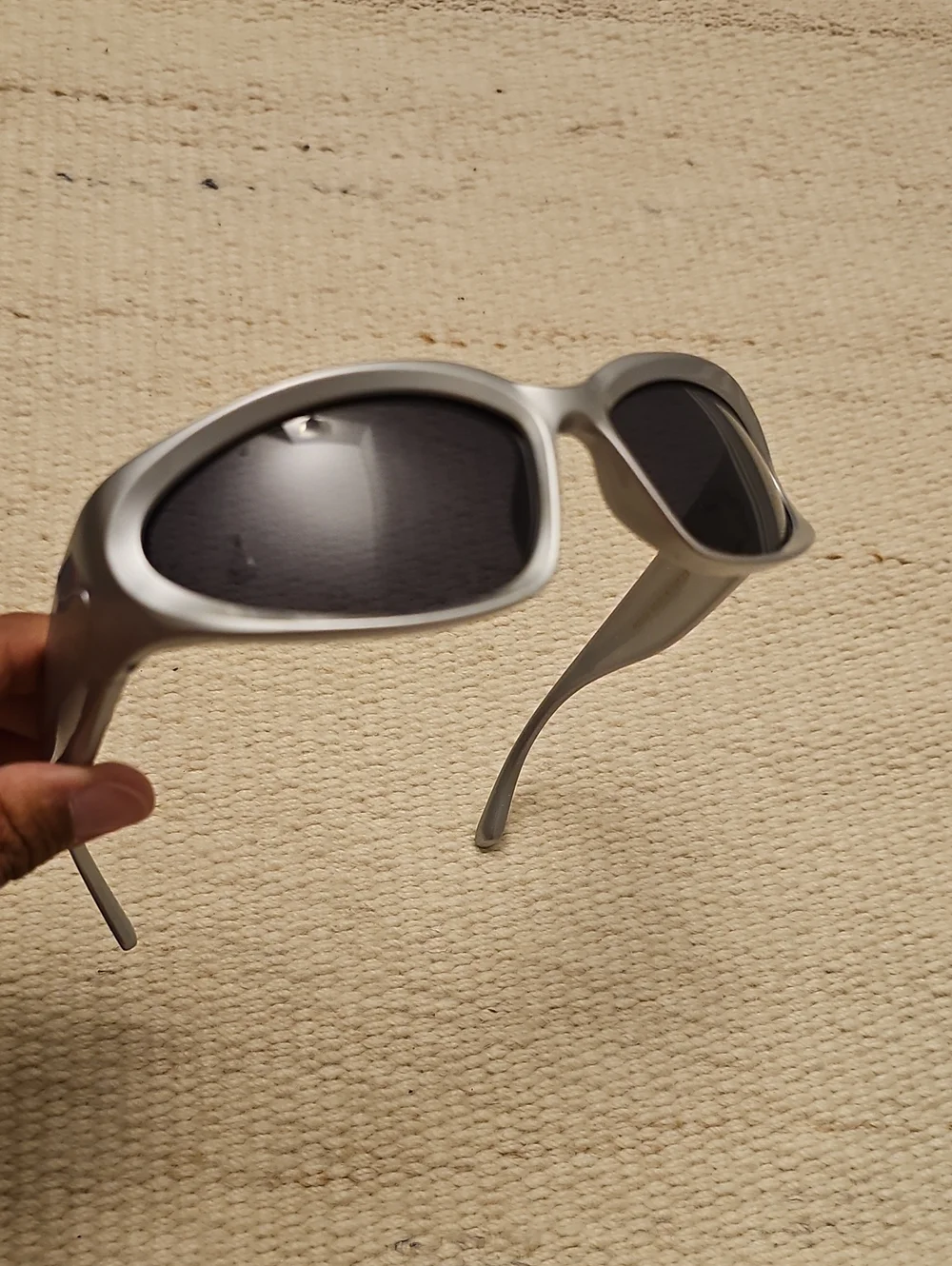 [NEW] AE x KIMORN Sporty Silver Frame Sunglasses with Dark Lenses Brand New NIB